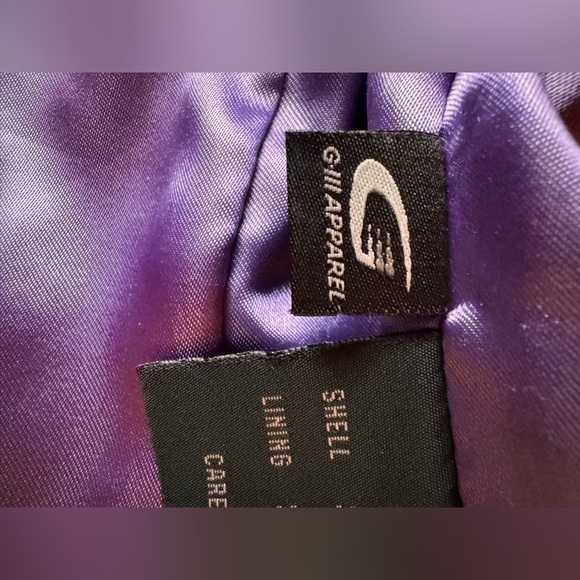 Gorgeous Purple Leather Jacket - Picture 9 of 10